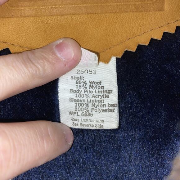 Woolrich Wool Mackinaw Cruiser Jacket Men’s XL Lined Coat Zip Plaid USA - Picture 9 of 12